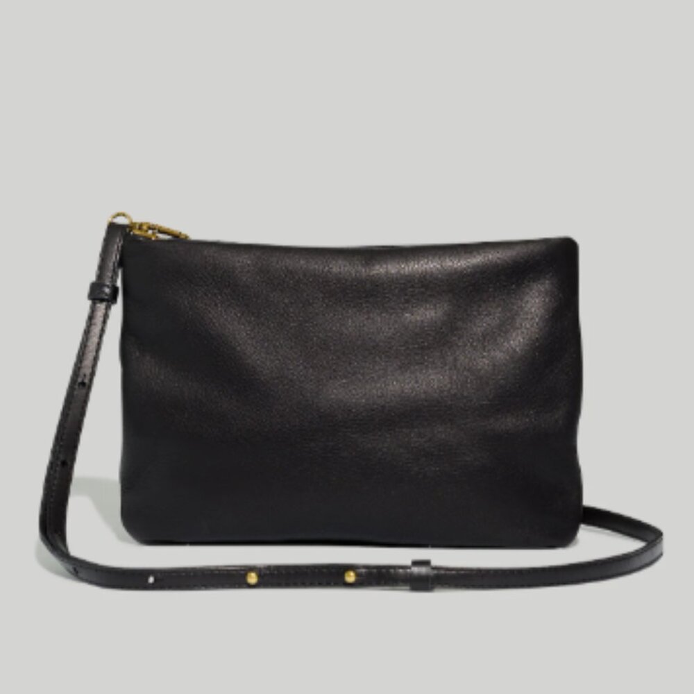 Madewell The Puffer Crossbody Bag black
